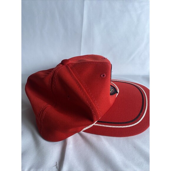 Turnberry Scotland Golf Hat Snapback Retro Red Embroidered Cap Adjustable - Picture 8 of 10